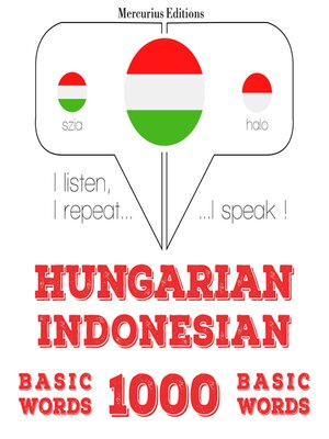 cover image of Magyar--indonéz